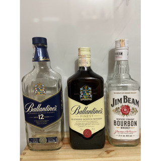 combo 3 vỏ chai rượu ngoại