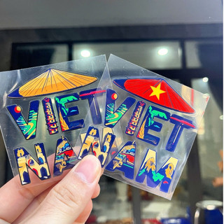 Tem Dán DTF  Stiker Nón lá Việt Nam Siêu Đẹp , Dán Trang Trí Xe Máy , Nón , Xe Hơi .. Dán Đa vị Trí