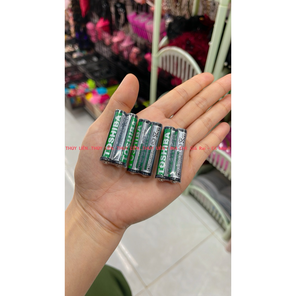 Pin nhỏ 1 cặp 2 cục ( TOSHIBA)