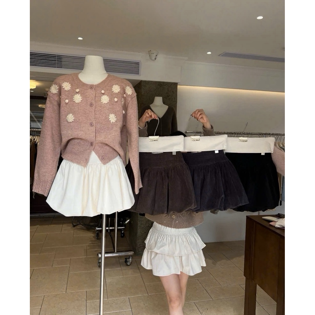 xteen - Chân váy bí basic 606273