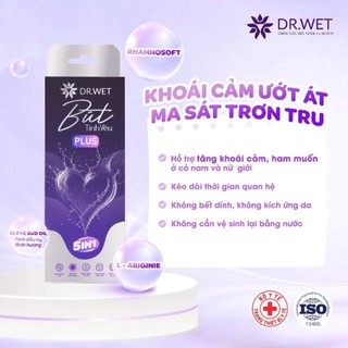 Bút Tình Yêu Plus Dr.Wet Hộp 5 Bút 3.5g - Gel Bôi Trơn Tức Thì Tăng Cảm Giác