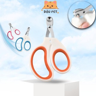 Kéo cắt móng mèo 1 lỗ, kìm cát móng thú cưng thép không gỉ