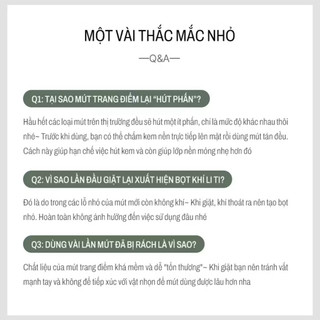 Bông Mút Giọt Nước Out Of Office – Mút Tán Nền Lỗ Khí Siêu Mịn, Mềm Như Không Khí, Tán Đều, Ít Hút Phấn