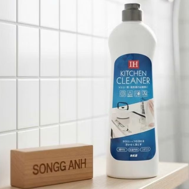 Dung Dịch Tẩy Rửa Bếp Từ IH Kitchen Cleaner Kaneyo 400g Nhật Bản