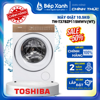 TW-T37BZP115MWV(WT) - Máy giặt Toshiba Inverter 10.5 kg TW-T37BZP115MWV(WT)