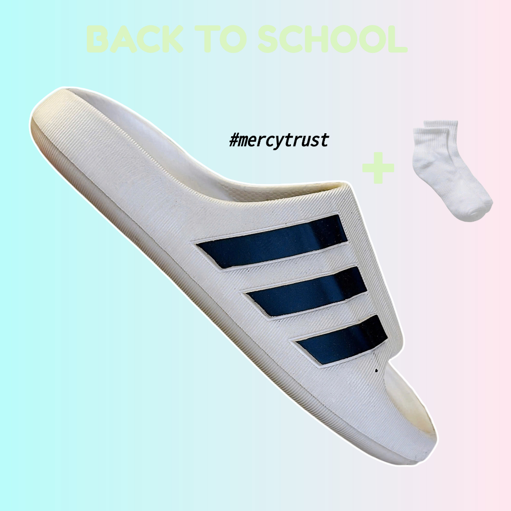 Dép LÊ Adifom Superstar Mule [TẶNG VỚ + Form Chuẩn] Dép Đúc 3 sọc, Dép ADIFOM - HỖ TRỢ ĐỔI TRẢ - tru