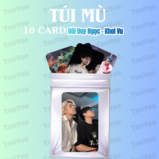 Túi mù gồm 10 card Bùi Duy Ngọc - Khoi Vu bo góc TooYoo CARD0328