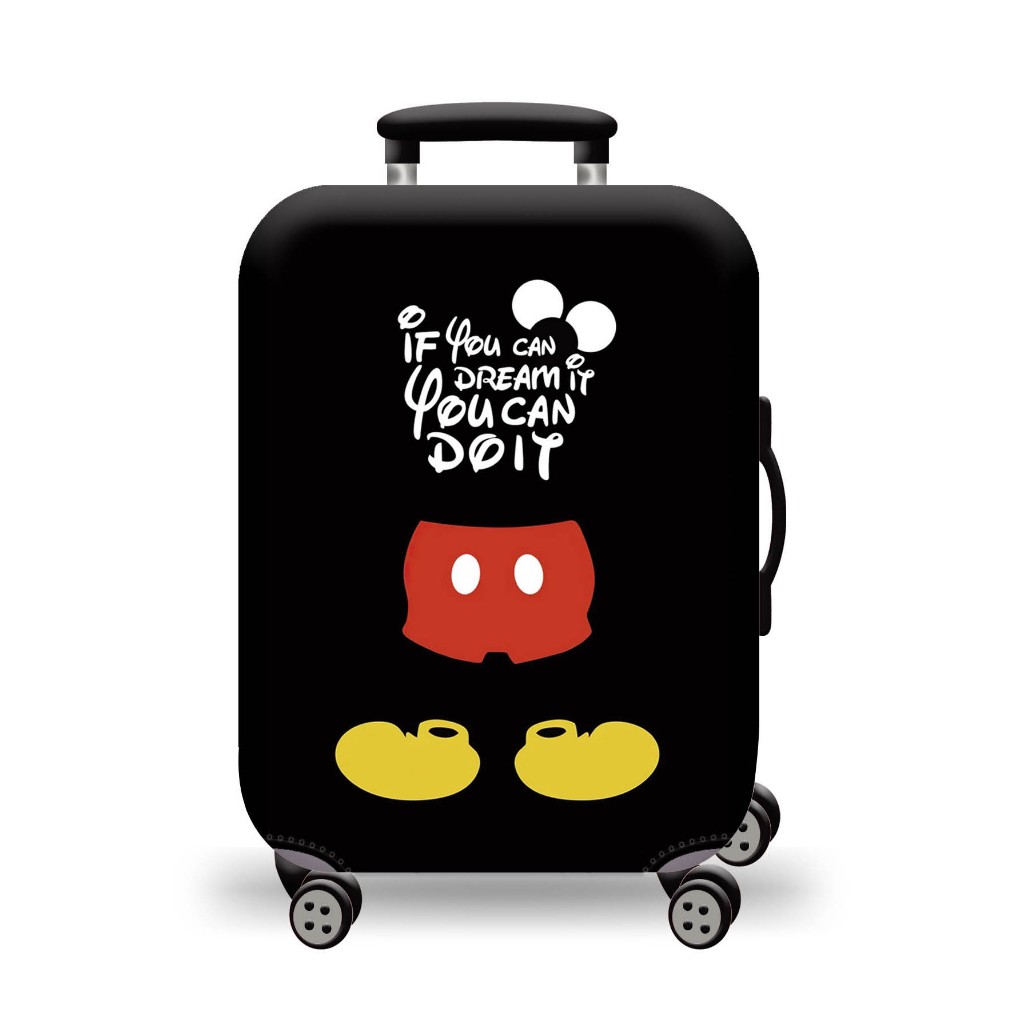 Túi bọc bảo vệ vali - Áo vỏ bọc vali - Trùm vali Tổng hợp nhiều mẫu Vải co giản 4 Chiều Chất thun Siêu dày