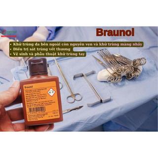 Dung dịch sát khuẩn da phẫu thuật Braunol 500ml