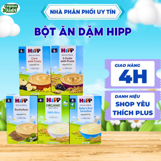 Bột Ăn Dặm HiPP Cho Trẻ Từ 4-6 Tháng Bổ Sung Vitamin Chất Xơ Dễ Tiêu Hoá Ngừa Táo Bón 250g