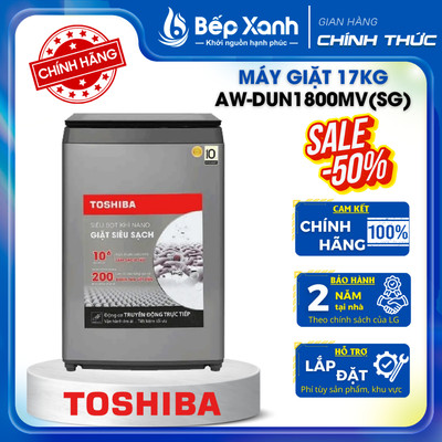 AW-DUN1800MV(SG) - Máy giặt Toshiba Inverter 17 kg AW-DUN1800MV(SG)