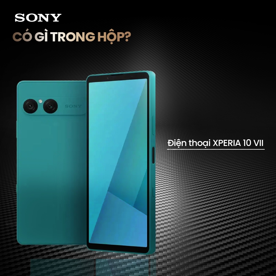 Điện thoại Sony Xperia 10 VII 128GB, Màn hình OLED 6.1" 120Hz, Pin 5000mAh dùng 2 ngày, Camera 50MP | BigBuy360 - bigbuy360.vn