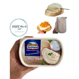 PHÔ MAI TƯƠI DẠNG KEM HOCHLAND NGA 200G – PHÔ MAI QUÉT BÁNH MÌ, LÀM BÁNH