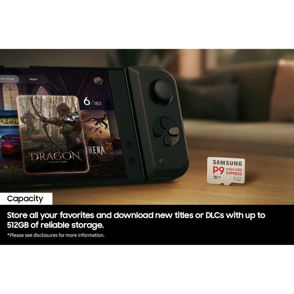 Thẻ nhớ Samsung P9 microSD Express Card 512GB | 256GB cho Nintendo Switch 2 - BH 3 Năm | BigBuy360 - bigbuy360.vn