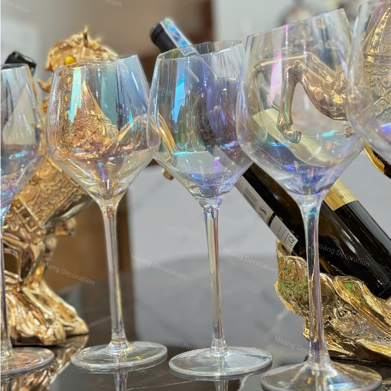 Ly Vang Thuỷ Tinh Pha Lê Cao Cấp|Ly Vang Sâm Panh | Ly Vang |Ly Uống Vang Wine Glass