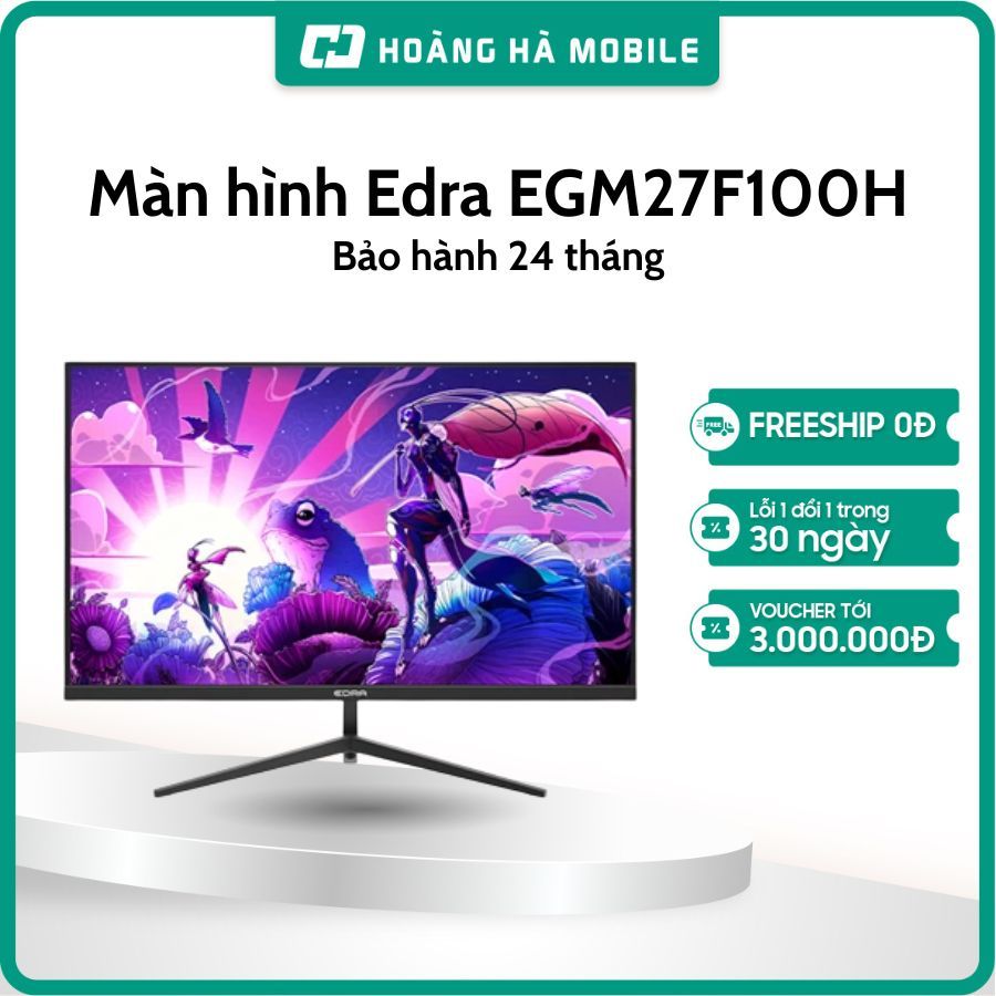 Màn hình Edra EGM27F100H (27 inch/FHD/IPS/100Hz/1ms) - Bảo hành chính hãng 24 tháng