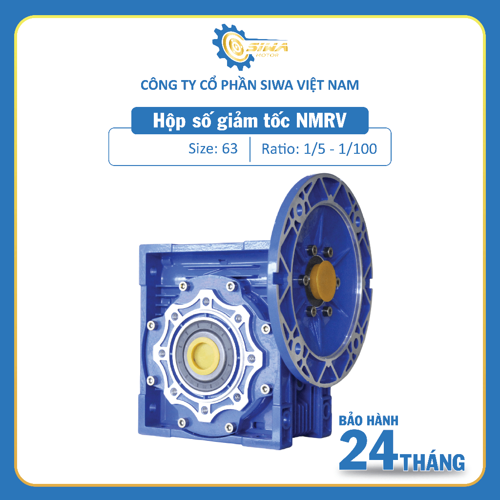 Hộp Số Giảm Tốc NMRV Size 63-80B5 SIWA