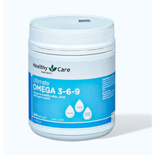 (DATE 08.2028) HEALTHY CARE ULTIMATE OMEGA 3 6 9 – 200 VIÊN