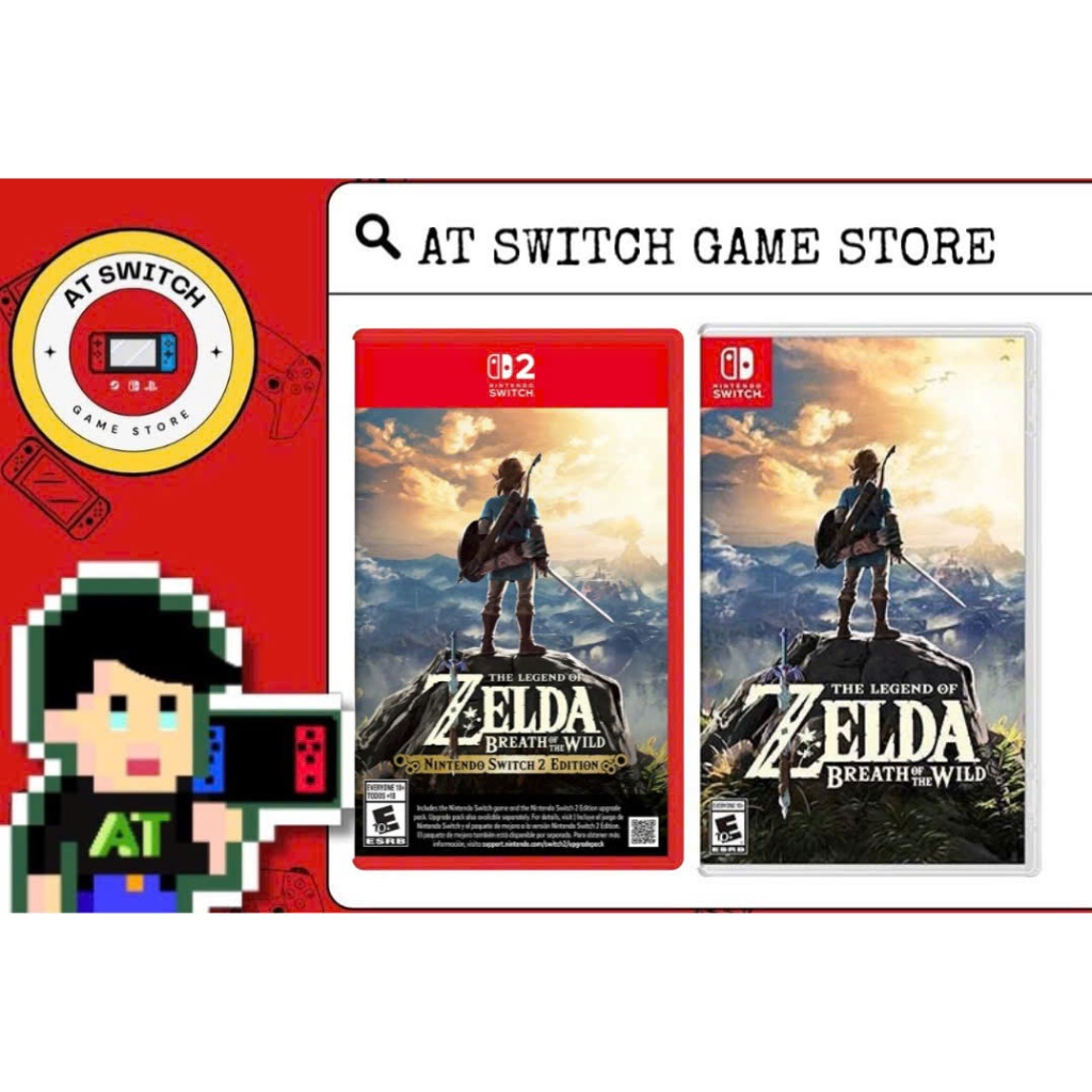 Game The Legend of Zelda Breath of the Wild Nintendo Switch 2