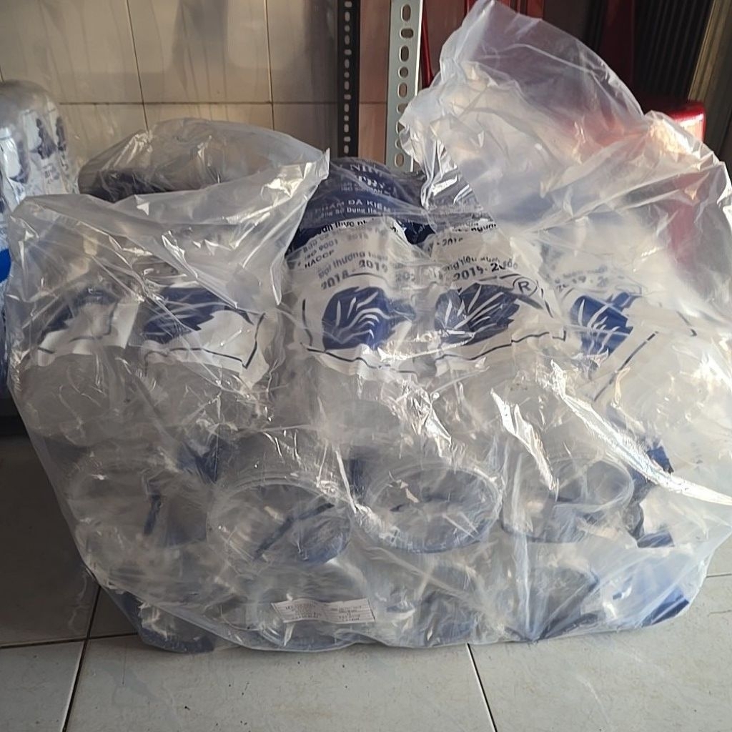 SỈ [500] LY 800ML PP LÁ [THIẾU 750ml ] , NẮP LY 800 PHI 120, [[ LY KHÔNG KÈM NẮP ]]