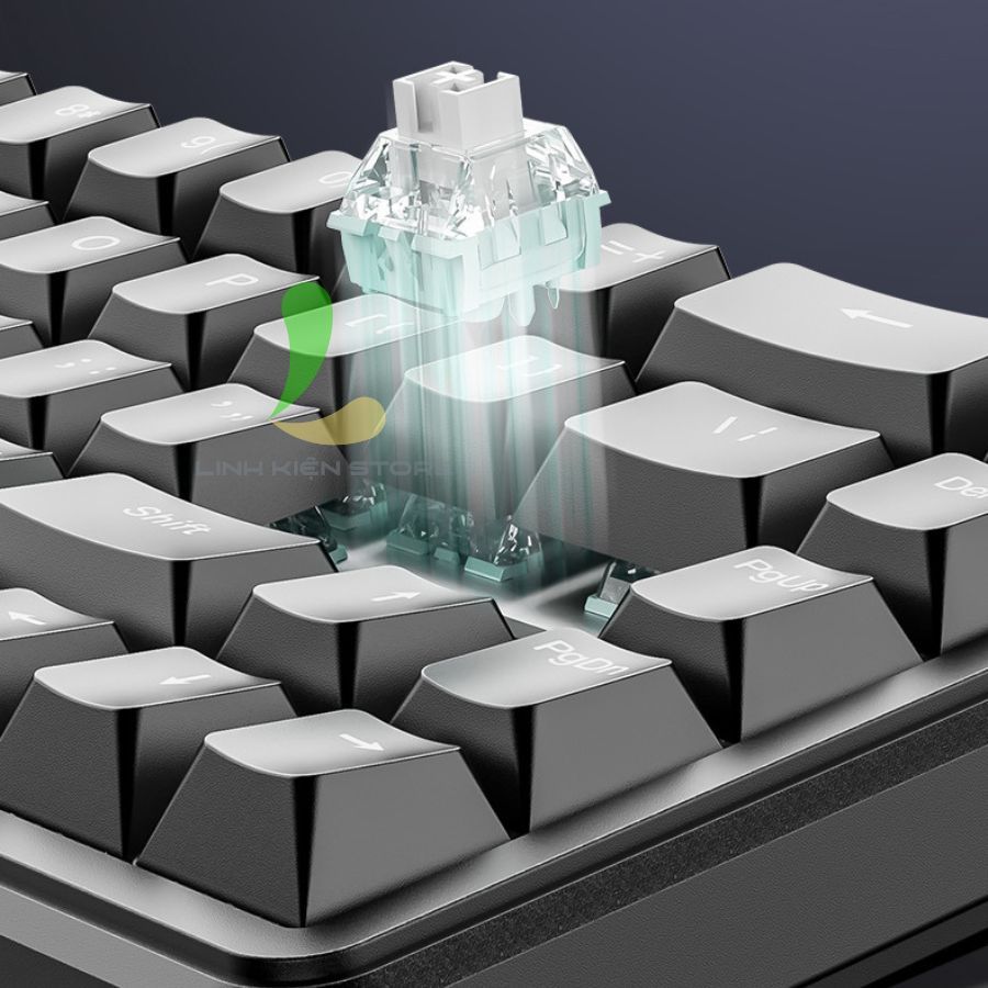 Bàn Phím HOSAN ATTACK SHARK X65 HE Có Dây 67 Phím Cơ RGB 16.8 Triệu Màu | BigBuy360 - bigbuy360.vn