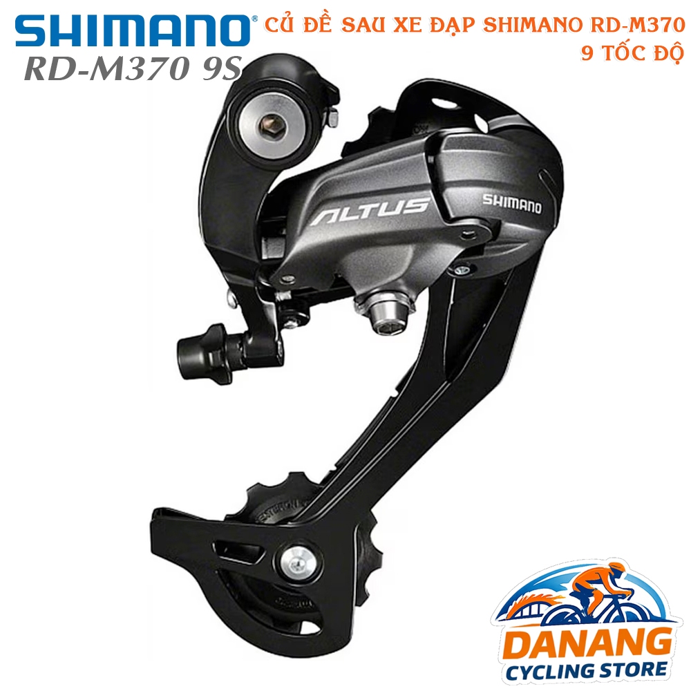 Củ Đề Sau Xe Đạp SHIMANO Altus RD M370 8/9 Tốc Độ – Chính Hãng