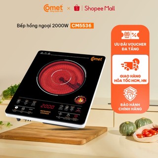 Bếp hồng ngoại cảm ứng 2000w comet - cm5536