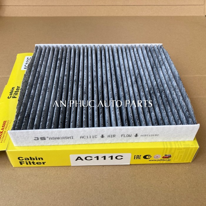 Lọc gió điều hòa máy lạnh than hoạt tính Toyota Corolla Cross 2021+ hiệu JS Asakashi Nhật AC111C