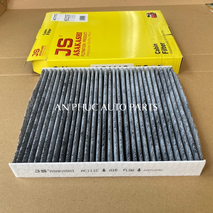 [Chính Hãng JS] Lọc gió điều hòa, máy lạnh than hoạt tính Innova 2017+, Innova Cross 2023+ mã AC111C