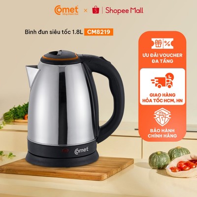 [KHO HCM, HN] Bình đun siêu tốc 1.8L COMET - CM8219