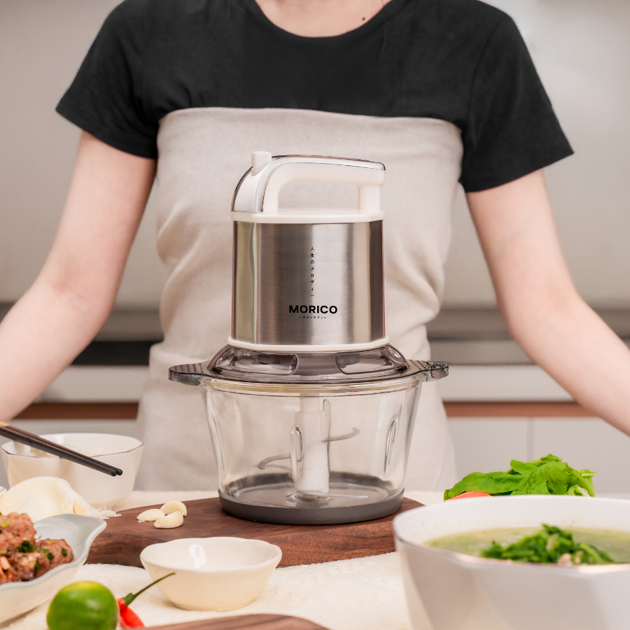 Máy Xay Thịt Đa Năng MORICO MM5001 | 2 Cối 2L & 3L, 2 Bộ Lưỡi Dao Inox, Xay Mịn Nhanh Chóng | BigBuy360 - bigbuy360.vn