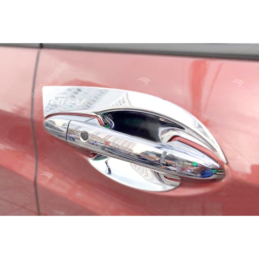 Ốp Tay Cửa HRV 2018 2019 2020 2021 ( Cửa Trước ) - Ốp Chống Xước Tay Mở Cửa HRV