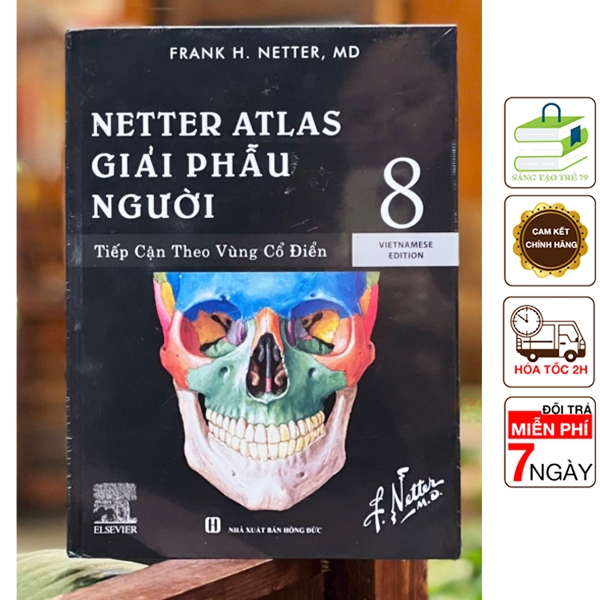 Sách - Atlas Giải Phẫu ( Bìa Cứng )