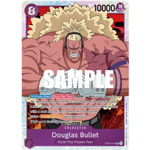 [Thẻ bài OnePiece] ST05-011 | C | CHARACTER Douglas Bullet