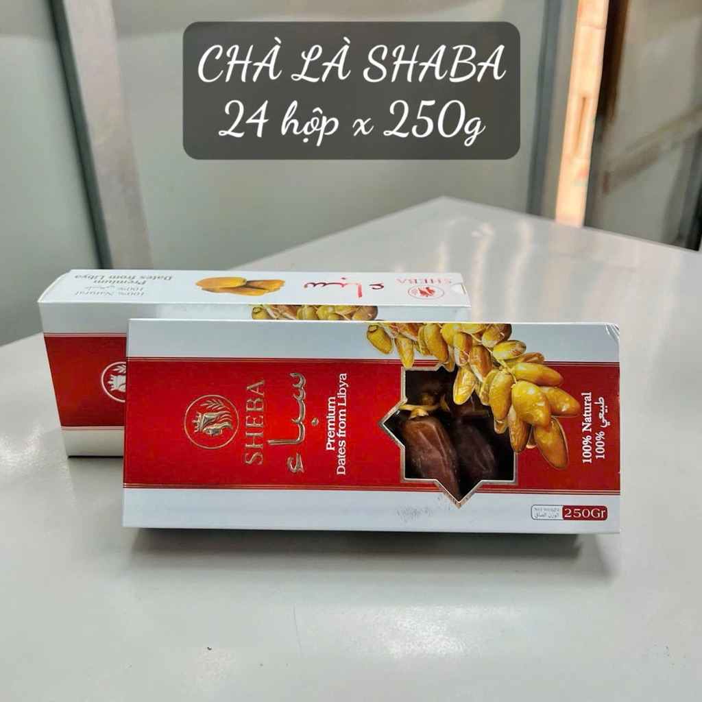 🌴 CHÀ LÀ KHÔ NGUYÊN CÀNH SHEBA – NHẬP KHẨU ĐỘC QUYỀN TỪ LIBYA hộp 250g 🇱🇾 🌴
