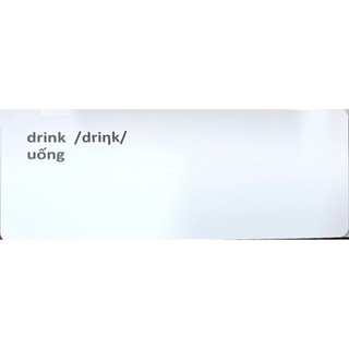 Sách - Flashcard English - từ đơn giản (hộp thẻ)