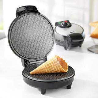 Máy Làm Bánh Ốc Quế Cao Cấp – Chống Dính Tuyệt Đối, Làm Bánh Giòn Tan Tại Nhà 🍦🧇