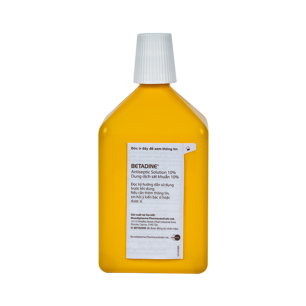 Dung dịch sát khuẩn Betadine 500ml