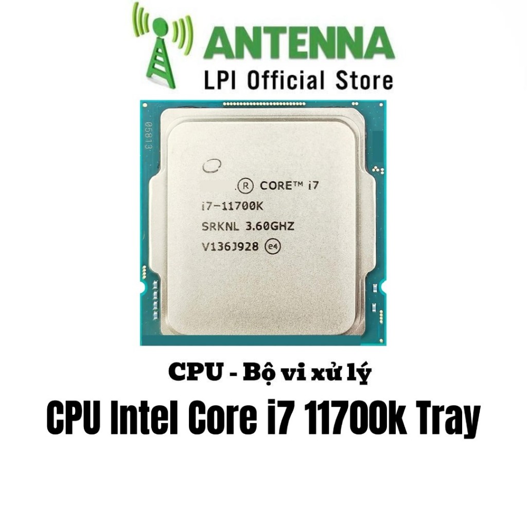 CPU Intel Core i7 10700K 11700K Tray / Bảo hành 1 tháng