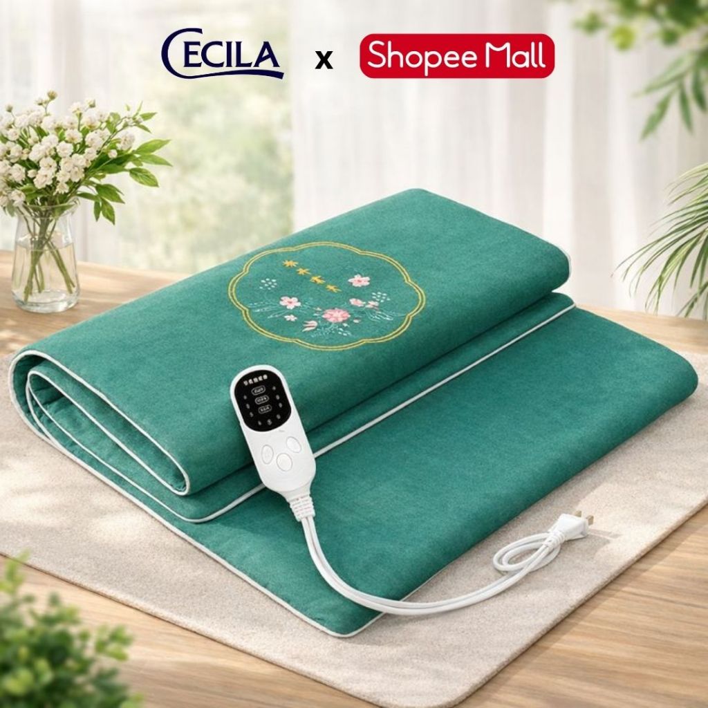 Nệm ngải cứu đông y CECILA Gối Nệm Y Tế sưởi ấm hỗ trợ giảm đau vai gáy, lưng và xương khớp