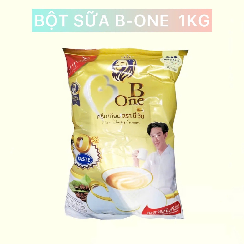 BỘT SỮA B-ONE - BỘT KEM BÉO PHA TRÀ SỮA THÁI LAN - 1KG