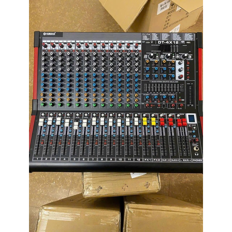 Mixer Yamaha MR6, MR8, DT 4X12 bàn trộn âm thanh - Hàng Nhập khẩu loại 1, chuyên dùng sự kiện - Hoan