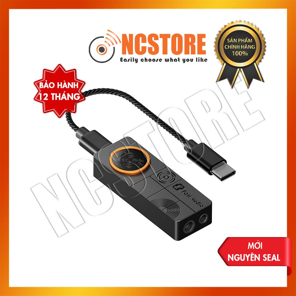 [NC] Portable DAC/AMP FOSI DS3 | DAC ESS ES9039Q2M | Type C | Cáp chuyển đổi âm thanh | Dongle | Bản