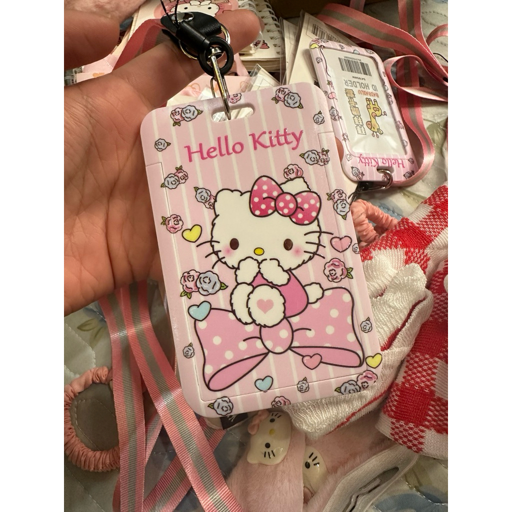 dây đeo thẻ sinh viên học sinh kitty siêu đáng yêu /pinky store