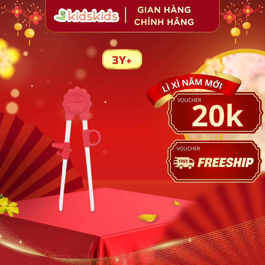 Đũa Tập Ăn Cho Bé Marcus & Marcus, Từ 3 Tuổi - Marcus