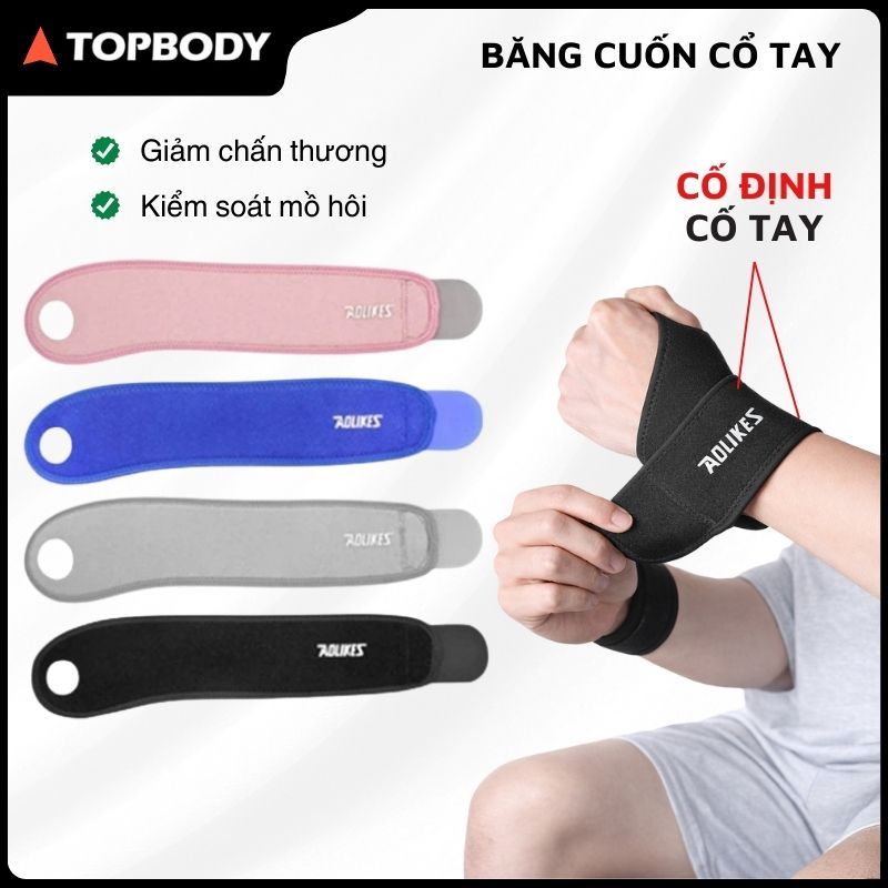Băng quấn cổ tay Aolikes,Đai quấn bảo vệ cổ tay hỗ trợ nẹp xương ống khớp cổ tay AOLIKES SAKO HN DAI