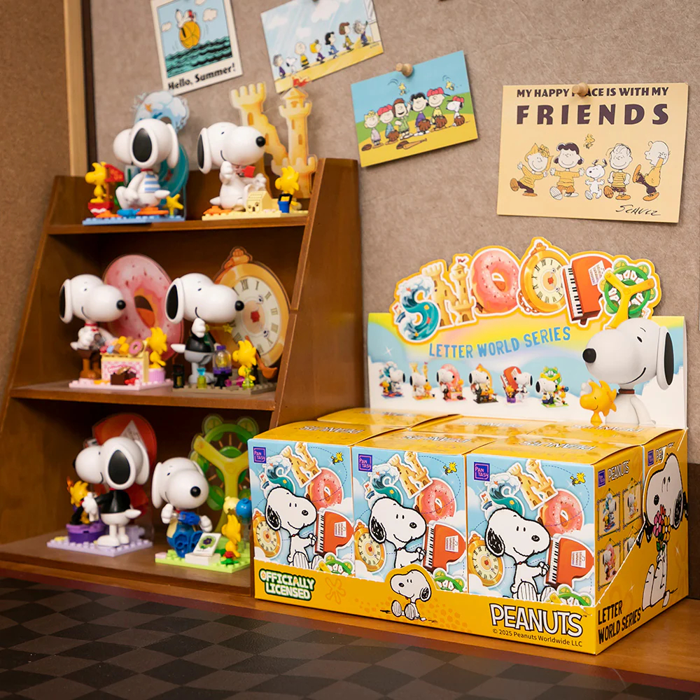 PANTASY Xếp hình PEANUTS Snoopy Pantasy Blind Box: Snoopy Letter World Series 5474 (86912)