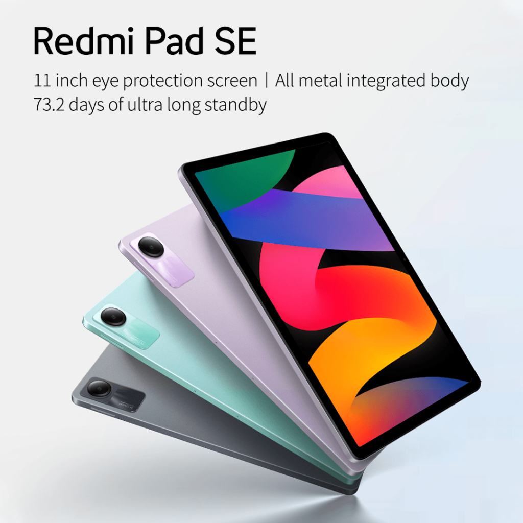 Redmi Pad SE - Màn Hình 11 inch 90Hz, Pin 8000mAh,Bảo Vệ Mắt