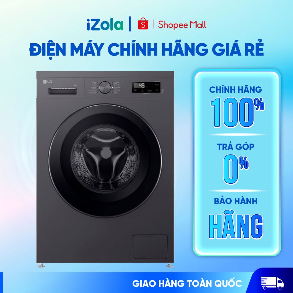 FB1209D5M - Máy giặt sấy LG Inverter giặt 9 kg - sấy 5 kg FB1209D5M - Hàng chính hãng