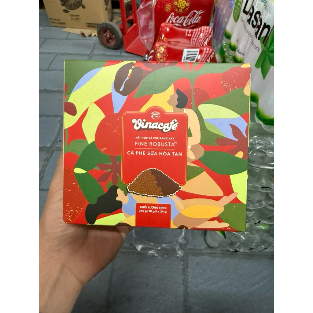 cafe sữa hoà tan vinacafe